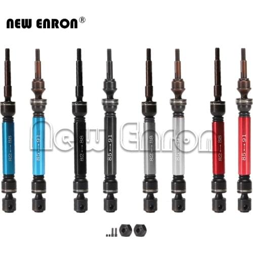 NEW ENRON Steel Aluminum Driveshafts CVD Front 6851X Rear 6852X Fit RC CAR Traxxas 1/10 Slash4X4 Stampede4X4