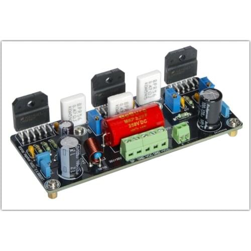 LM3886 X 3 assembled parallel 150W pure DC mono power amplifier board 300W Class AB LM3886TF LM3886T