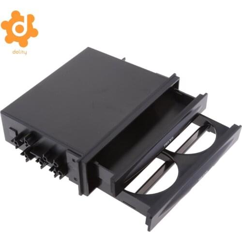 Universal Car Truck Double Din Radio Pocket Drink-Cup Holder Storage Box High performance Drink-Cup Holder