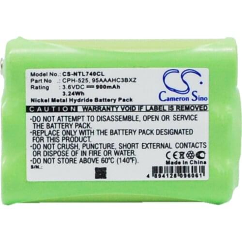 Cameron Sino Cordless Phone Replacement Ni-MH Battery 900mAh For 95AAAHC3BX ZTE 81010, T7406E Free Tools