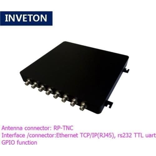 8ports Impinj TCP/IP RJ45 UHF RFID Reader Work with Timing Floor Mat Antenna for Running Race System