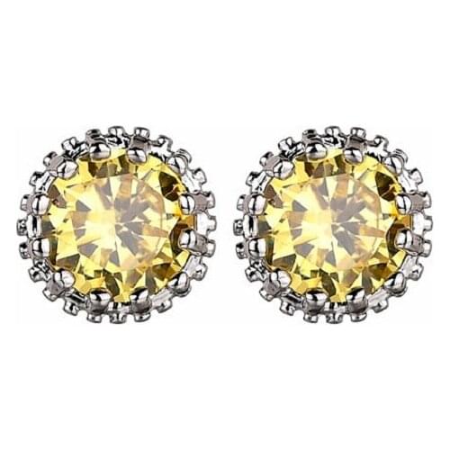 Bettyue Fashion Charm Cute AAA Zircon Multicolor Wholesale Mini Stud Earrings For Woman Gothic Styles Wedding Party Gifts