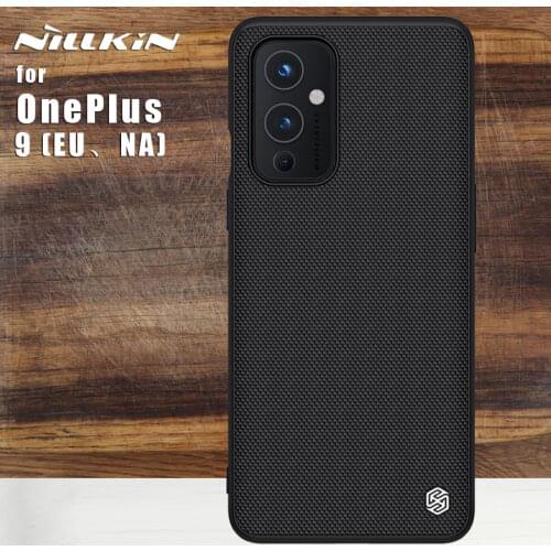 Nillkin For OnePlus 9 EU NA Version case Back Cover 360 full Textured Fiber Protective case for OnePlus 9 Pro 9R