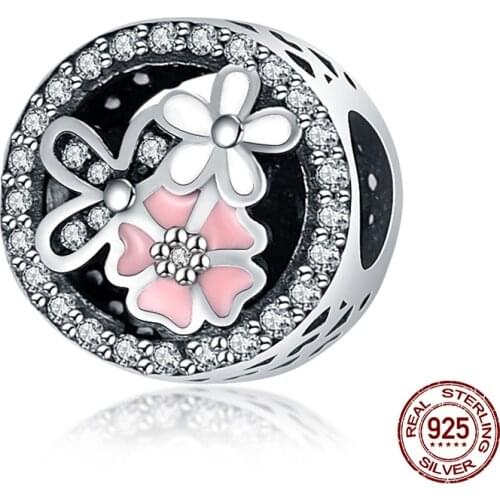 CodeMonkey 925 Sterling Silver Lover Giraffe Charm Circle Bead Fit Original 3mm Bracelets Bangle Pendant Jewelry Making C997