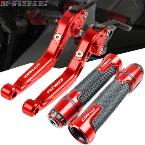 For Honda CBR1000F SC24 1993 1994 1995 1996 1997 1998 Motorcycle Brake Clutch Lever+22MM Handle Grips Handlebar Set CBR 1000F