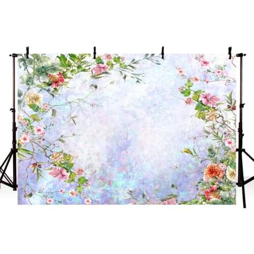 MEHOFOTO Newborn Baby Floral Photography Backdrops Floral Photographic Studio Photo Background Birthday Decorations Prop