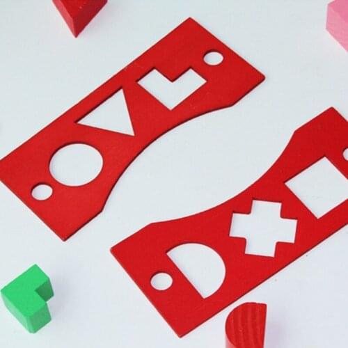 T5EC Matching Toy Sorting Toy Block of Shape Color Number Developmental Geometry Matching Game Montessori Toy for Preschools
