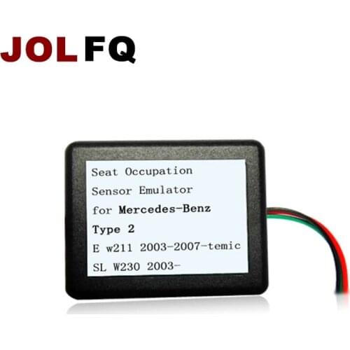 JOLFQ wholesale for Mercedes benz MB SRS Emulator E W211 SL W230 SLK W171 seat emulator Airbag reset tool Type 2