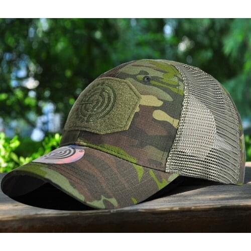 Camouflage Tactical Baseball Cap Army Fans Outdoor Training Hiking Sports Military Hat Mens Summer Sun Protective Breathable Cap