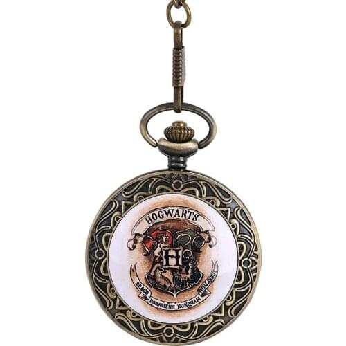 "H" Serise Pocket Watch Vintage Pocket Watch Withwaist Chain And Necklace Creative Gifts Five Style Are Available