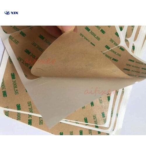 50Pcs/lot 3M Back Glass Cover Adhsive Glue Tape Sticker For iPhone 8 8P X Xs XR 11 Pro Max Rear Housing Battery Door Replacement