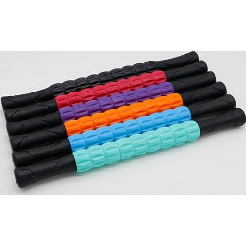 Body massage stick muscle roller tool trigger portable fitness yoga leg arm