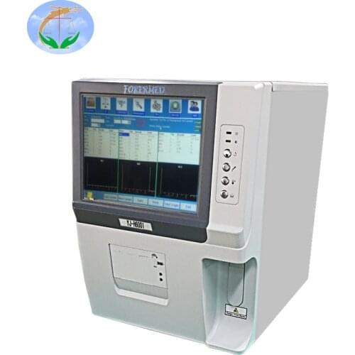 Medical lab fully auto hematology analyzer/cbc test machine price