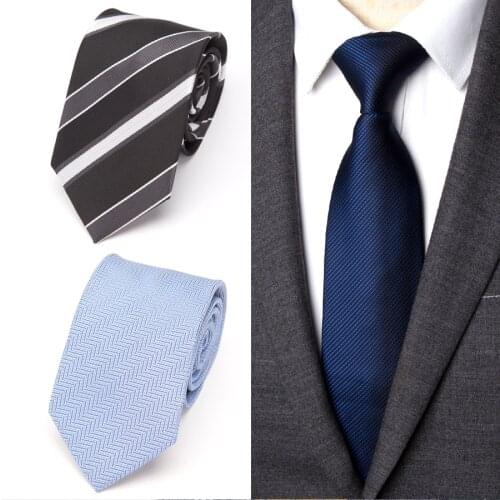 Men Tie Striped Fashion Necktie Formal Business Wedding Jacquard Quality Ties for Men Shirt Gifts Man Accessories bowtie