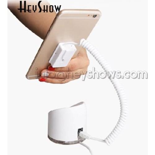 New Wireless Remote Control Mobile Phone Burglar Alarm System Display Column Tablet Security Stand Cell phone Anti-theft Holder