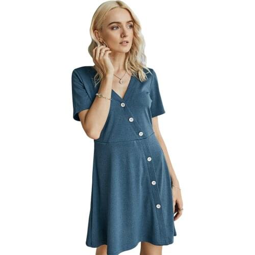 OllyMurs Solid Summer Dresses