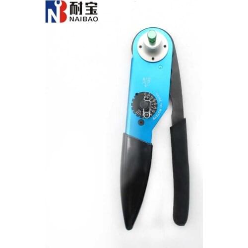 Air plug pin terminal cold crimping pliers Harding crimping pliers DMC four sides with core shaft M22520/1-01