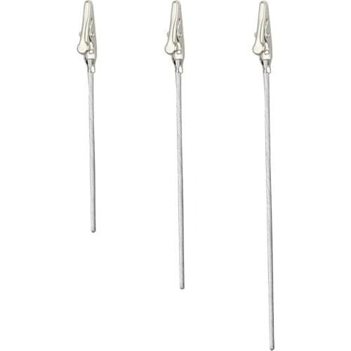 DIY craft alligator wire picture note memo photo clip holders,clay&cake clamp accessories,4",5",6" wedding place party favor