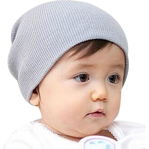 Winter spring Baby Beanie Boy Girls Soft Hat Children Winter Warm Kids Knitted Cotton Beanie Hat For Toddler Baby Girl Boy caps
