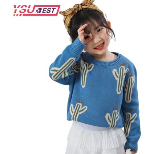 Baby Girls Boys Sweater Autumn Spring Kids Cactus Clothing Knitwear Boys Pullover Sweater Knitted Sweater Childrens Clothing