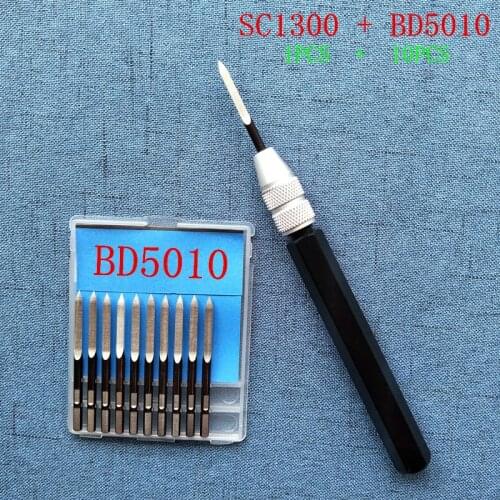Deburring D50 triangular cutter head, BD5010 trimming tool head, triangular scraper head BD5010 SC1300