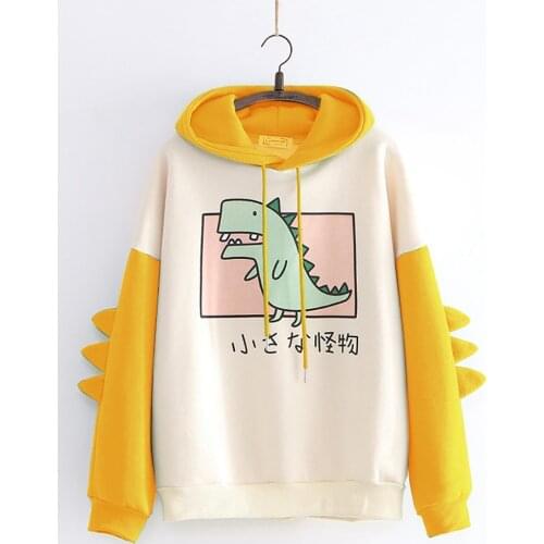 Anime Top Attack On Titan Hoodies Demon Slayer Cow Print Woman Sweatshirts Egirl Aesthetic Plus Size Sleeve Long Grunge Clothes