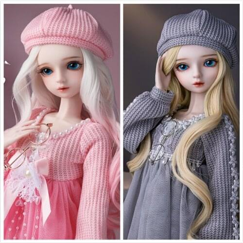 1/3 BJD Doll 56cm adult female Plastic joint moveable doll includes clothes and shoes