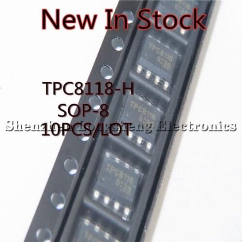 10PCS/LOT TPC8118 TPC8118-H SOP-8 Lithium battery protection IC
