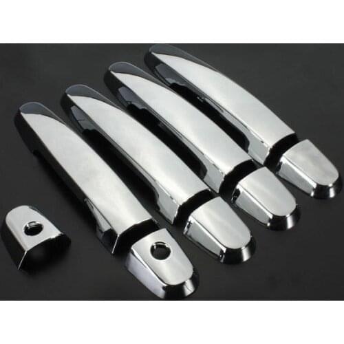 2018 New 9 Pcs Set Chrome Door Handle Cover For Toyota RAV4 For Prius For Corolla 2003-2011