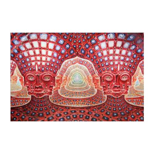 Free shipping alien abstract canvas oil painting on canvas wall art decoration painting home decoration XJDP-171