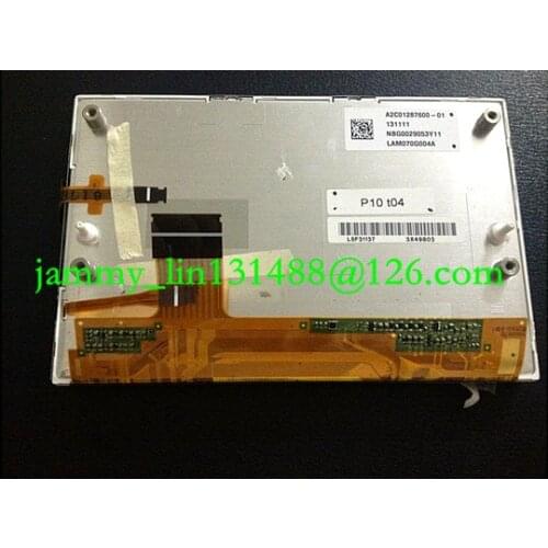 Free shipping New Original 7.0 inch LCD Screen LAM070G004A For Peugeot 208 LCD Display + Touch Screen Car Navigation