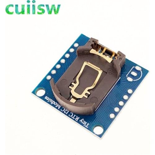 Cuiisw The Tiny RTC I2C modules 24C32 memory DS1307 clock RTC module for arduno (without battery)