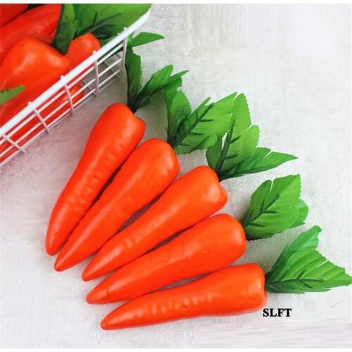 Dining room supermarket Kitchen cabinet store shop decoration fake artificial simulation Vegetables turnip radish carrot model