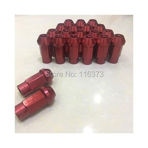 Light Weight Aluminium Wheel Rims Lug Nuts M12x1.25 Racing Nuts For Impreza TS Wagon 4-Door 2004