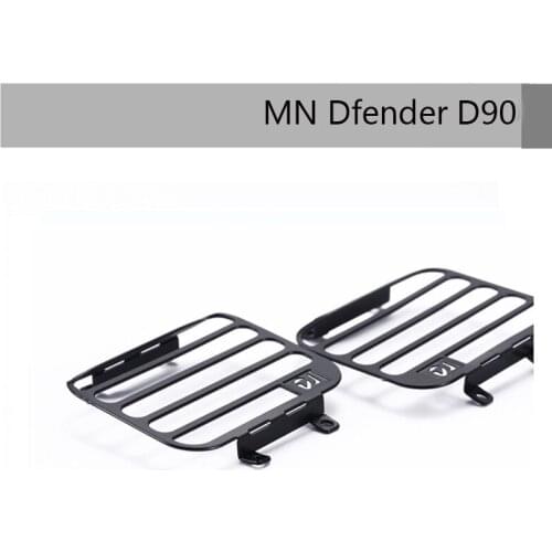 DJ Defender D90 Metal Front Lampshade MN RC Car Modification Upgrade Parts Accessories Lamp Shade Light Cover rc carros