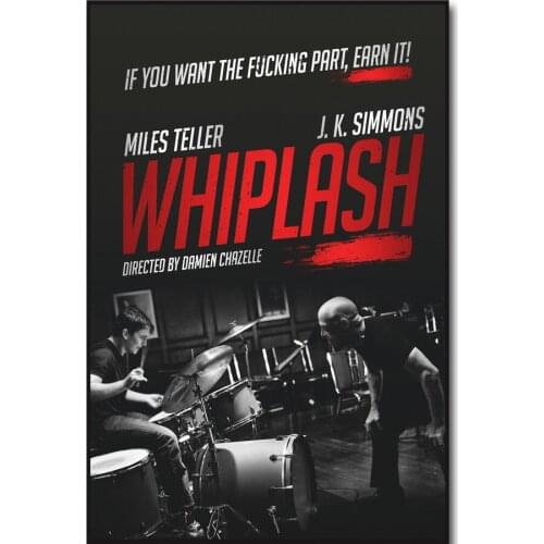 Whiplash Movie Wall Art Inspiring Poster Canvas Prints Paintings For Room Decor