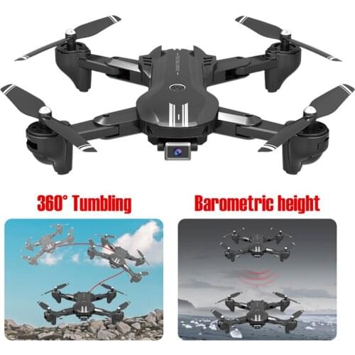 H168 New RC Mini Drone 4K HD Dual Camera WIFI FPV Professional Aerial Photography Helicopter Foldable Professional Quadcopter