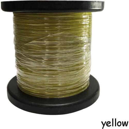 1000M UL10064 Single Wire 34AWG FEP 19/0.036 OD 0.32mm High temperature resistance Wire Cable Superfine Signal Telflon Cable