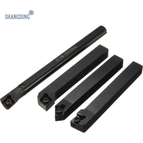 Wholesale Price 4pc/Set Of SCLCR 12mm Lathe Index Boring Bar Turning Tool Holder With CCMT 09T3