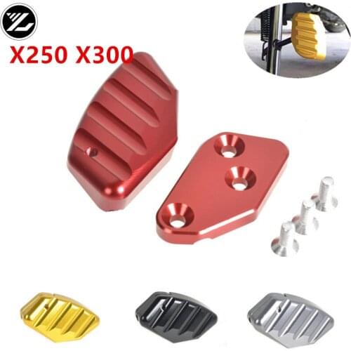 Motorcycle xmax 14-18 19 side stand parking stand enlarge Kickstand extension stand for yamaha xmax 300 xmax 250 2014-2018 2019