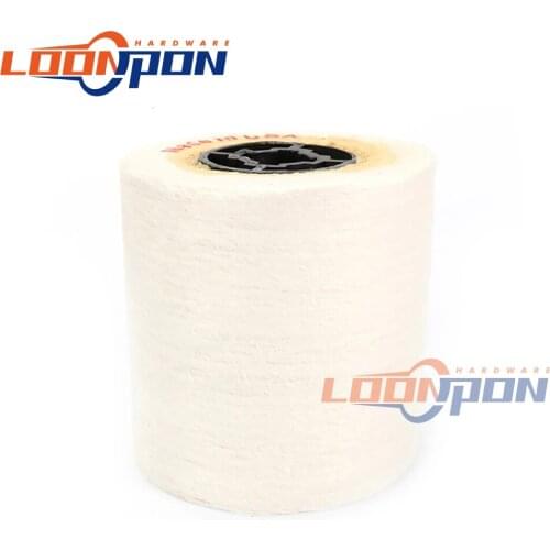 4inch Cotton Cloth Polishing Wheel Abrasive Drawing Polishing Wheel for Surface Grinding and Polishing of Metal, Stainless Steel