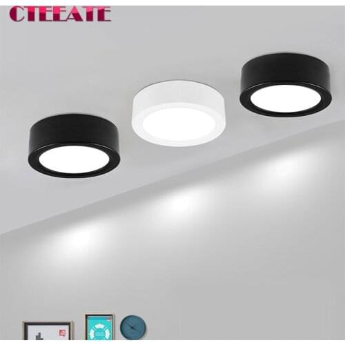 LED Downlight Modern Ceiling Lamp Surface Mounted Spot Led 3W 5W 7W 9W 12W 15W 18W Ultra Thin Bedroom Living Room Lighting 220V