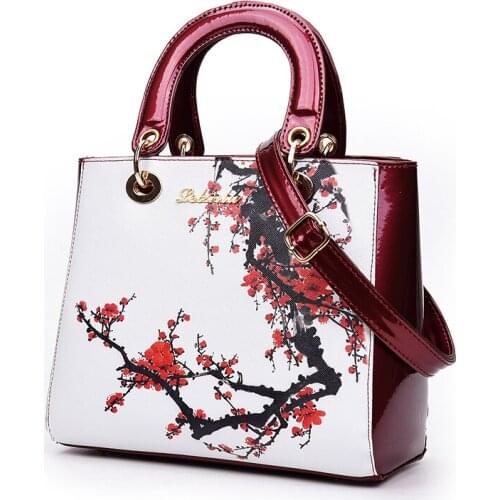 Party womens handbags high quality PU Messenger bag business negotiation shoulder bag large capacity bags for women 2019