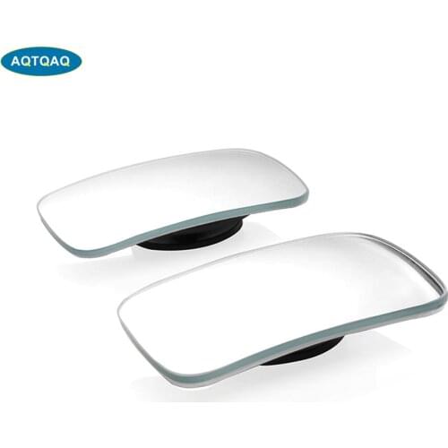 AQTQAQ 1Pair Blind Spot Mirror-Auxiliary Rearview Mirror HD Convex Mirror Suitable for All Universal Vehicles Cars and Drivers