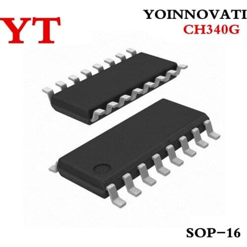 10pcs/lot CH340G CH340 340G SOP16 IC