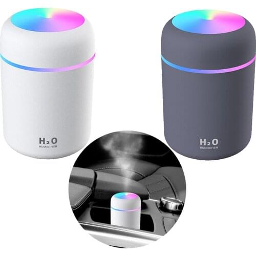 2pcs Portable 300mL Humidifier USB Aromatherapy Essential Oil Diffuser