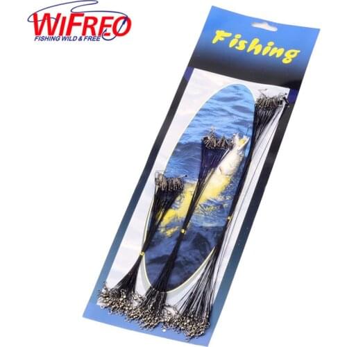 72Pcs/lot 18/26/31cm Fly Fishing Lead Line Leader Wire Cord Rope Leading Line Assortment Sleeve Swivel