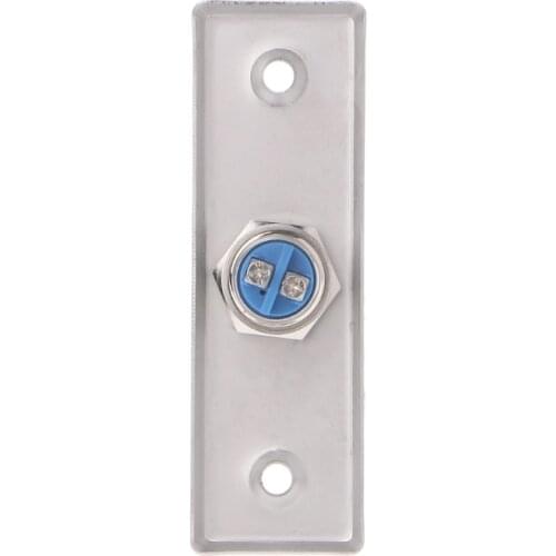 92x28mm Stainless Steel Doorbell Push Button Switch Touch Panel