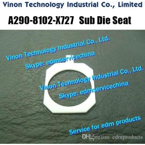 A290-8110-X727 Sub Die Seat F120-1 (2pcs/lot) Upper for Fanuc A.B.C.iA.iB.iC A290-8102-X727, A2908110X727 A2908102X727