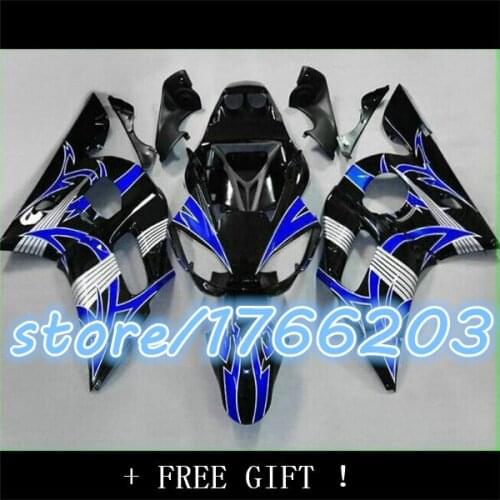 Addmotor Fairing For YZF-R6 YZF R6 1998-2002 98-02 Blue Motorcycle Accessories & Parts Ning